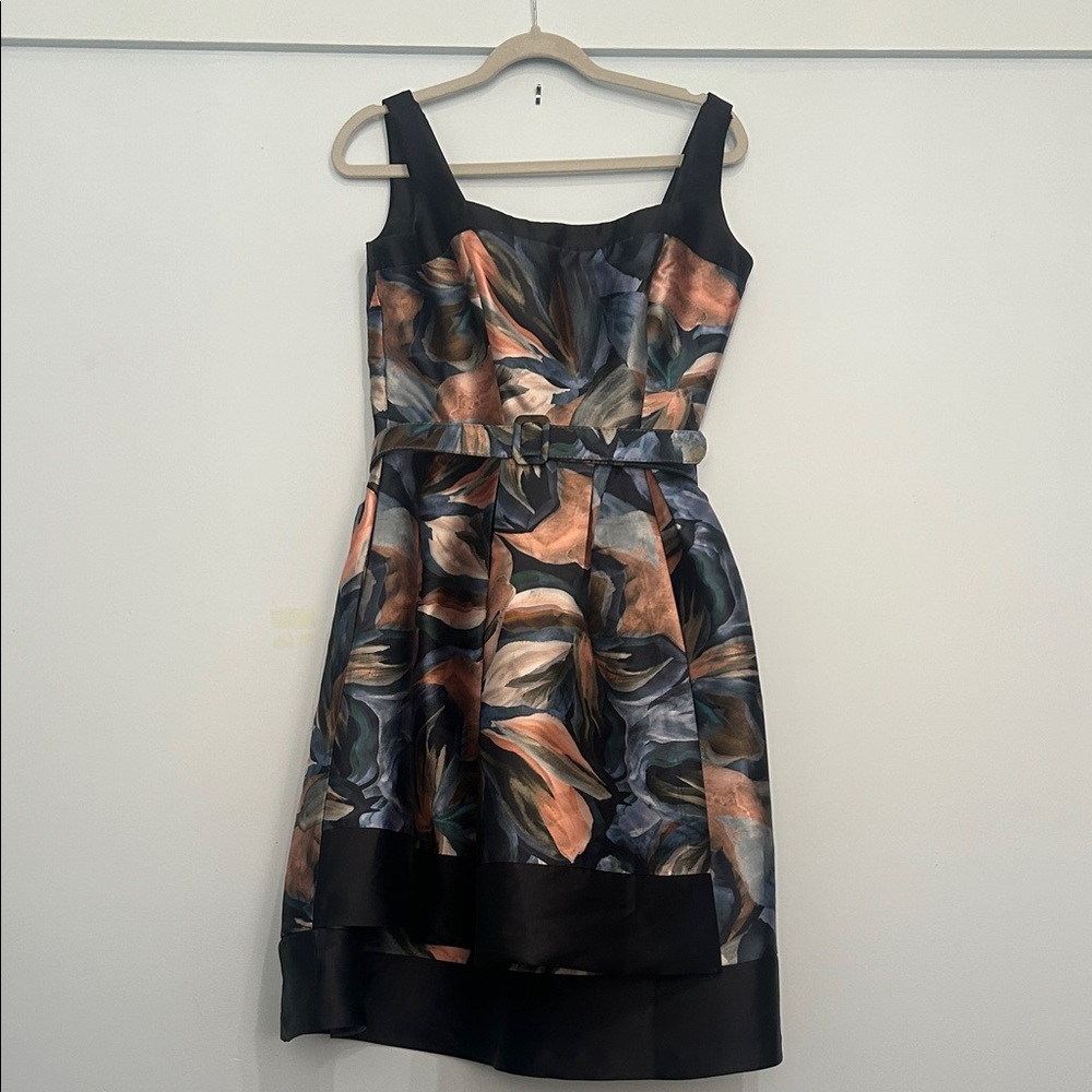 Kay Unger  Multicolor Sleeveless Dress